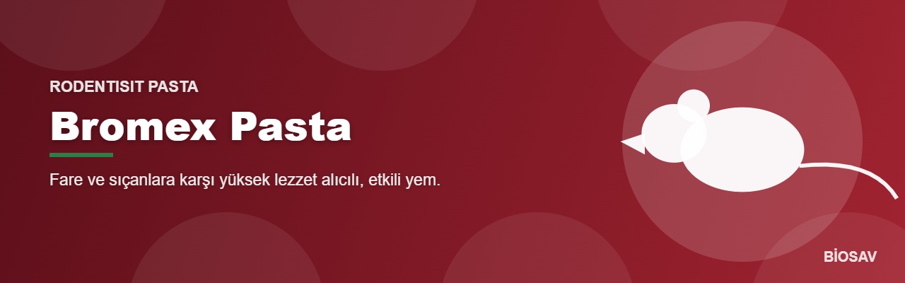 Bromex Pasta rodentisit ürün banner görseli